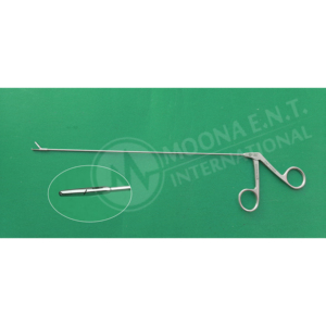เครื่องมือผ่าตัดหู คอ จมูก MOONA E.N.T INSTRUMENTS คีมจับฟันขนาดเล็ก 1X2 ความยาว 25 ซม. ขนาดปากจับ 2 มม. ได้รับมาตรฐาน CE ISO13485 คลาส I แบบใช้มือ - Product Image 2