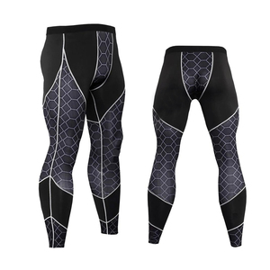 Hot Sale Gym <b>Compression</b> Sets New Design Men's <b>Compression</b> Workout Long Sleeve Fitness Workout <b>Compression</b> Set 2 Piece Set - Product Image 6