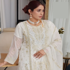 Pakistani Suits for <b>Women</b> by Designers Pakistani Salwar Kameez by Bin Hameed Vol NISHA Pakistani Dresses <b>Kurta</b> Sets for <b>Women</b> - Product Image 5