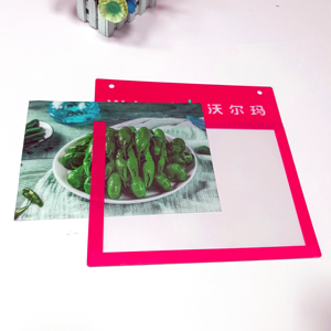 Etiquetas y Etiquetas de Precio Personalizadas de PVC Transparente con Impresión UV Tradicional para Exhibición en Tiendas Minoristas y Supermercados - Product Image 2