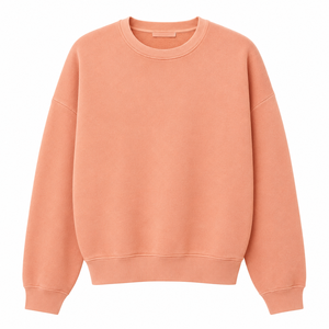 Sudadera Personalizada para Hombre, Cuello Redondo, Talla Grande, Color Sólido, Tejido de Algodón, Estilo Casual para Otoño - Product Image 5