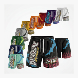 Pantalones Pro Felt 100% Algodón, Transpirables, de Secado Rápido, Estilo Vintage, Lavados, con Logotipo Impreso en 3D Personalizado, Cintura Elástica - Product Image 1