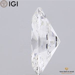 Diamant de laboratoire CVD de forme ovale de 3,50 carats, certifié IGI, couleur D, clarté VVS2, pour couronne haut de gamme - Product Image 5