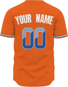 Maillot de baseball personnalisé de haute qualité, modèle 2026, le plus vendu, uniforme vierge, t-shirts de baseball personnalisés pour enfants, vente en gros, maillot de softball - Product Image 5