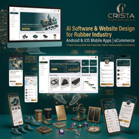 Kauçuk Endüstrisi Web Sitesi Tasarımı Android iOS Mobil Uygulamaları AI ERP CRM Yazılımı WordPress Shopify Eklentisi E-Ticaret için Yapay Zeka Yazılımı