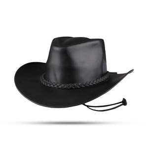 Nuevo Sombrero de Vaquero de Cuero Vacuno de Moda Ecuestre, Color Personalizado, el Más Vendido, con Correa para Montar a Caballo - Product Image 1