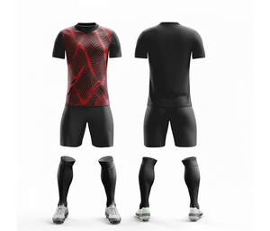 Conjunto de Camiseta de Fútbol Sublimada Ligera |   Tallas para Hombres, Mujeres y Jóvenes |   Ropa Deportiva Ligera de Secado Rápido para Entrenamiento - Product Image 1