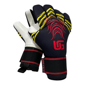 Gants de gardien de but, nouveau style, vente en gros, entraînement professionnel, respirants, antidérapants, confortables, protection des mains, rouge et blanc, personnalisables - Product Image 1