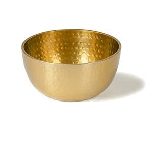 Ensemble de 2 bols décoratifs dorés pour la décoration de la maison, porte-clés en acier inoxydable, grand bol à clés pour table d'entrée - Product Image 6