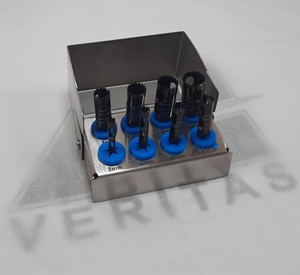 Ensemble de forets à trephination A-1 VERITAS de haute qualité, 8 pièces, en acier inoxydable, réutilisable, pour la chirurgie osseuse - Product Image 5