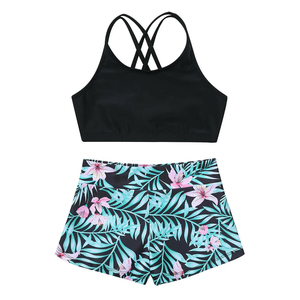 Hecho en Pakistán, el mejor producto de ropa deportiva para gimnasio, estampado por sublimación, la más alta calidad, el estilo más nuevo, conjuntos deportivos para mujer. - Product Image 1