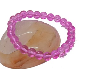 High quality Pink Obsidian Crystal Gemstone <b>Bead</b> <b>Bracelet</b> Fashion Charm Jewelry for <b>Men</b> Women for Energy Meditation Gift - Product Image 2