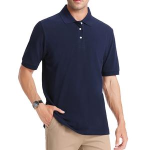 Polo homme coupe classique avec logo personnalisé, manches courtes, matière de haute qualité - Product Image 5