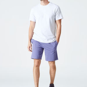 T-shirts pour hommes 100% coton, chemises en coton et polyester, séchage rapide, col rond, t-shirt de course, fitness, entraînement, athlétisme, sport - Product Image 2