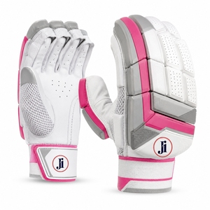 Guantes de críquet, guantes profesionales para bateo de críquet, diseño protector ligero y cómodo, material transpirable para entrenamiento - Product Image 1