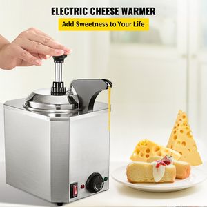 Dispenser per Formaggio in Acciaio Inox da 2,6 Qt con Pompa, Scaldafonduta da 650W, Macchina per Snack da 30 Pollici con Capacità di 2,6 Qt per Scaldare Formaggi - Product Image 2