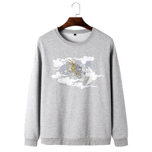 Sudaderas casuales de manga larga con nuevo estilo para hombre, sudaderas con cuello redondo y estampado personalizado, sudaderas ligeras con estampado para hombre. - Product Image 1