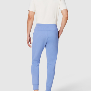 Men <b>Light</b> Blue Sweatpants Elastic Waist Drawstring Casual Slim Fit Side Pockets Breathable Lightweight <b>Trousers</b> - Product Image 5