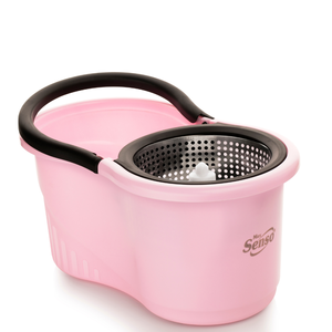 Heavy Duty Spin <b>Mop</b> BucketSet Stainless Steel Metal Dryer Basket 360 Rotating Microfiber Head Flexible Long <b>Handle</b> Floor Cleaner - Product Image 5