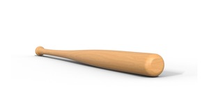 Bâton de baseball 34 pouces en bois naturel, barillet de 2,5 pouces, durable pour le baseball - Product Image 2