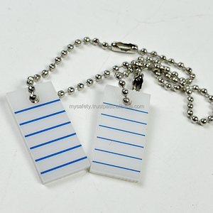 Low MOQ Customized Vintage Acrylic Luggage Tag Carabiner Backpack Tag <b>Personalized</b> Hard-Wearing Fashion Trend - Product Image 2