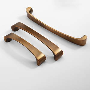 European-style Light Luxury Furniture <b>Hardware</b> Accessories Metal Cabinets <b>Wardrobes</b> Doors Bedside Tables and Simple Handles - Product Image 2