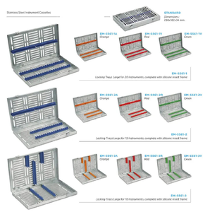 Dogmatic International <b>12</b>-Piece Reusable Stainless Steel Dental Set Surgical Instruments CE Certified Class I Manual Ergonomic - Product Image 4