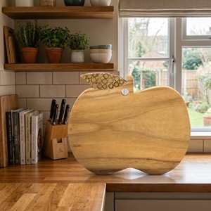 Plateau de service en bois de suar de qualité alimentaire, avec incrustation de bambou blanc, grand format, naturel, non verni, artisanat balinais fait main, cadeau en bois, objet d'art - Product Image 2