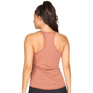 <b>Women</b> Dark Grey Stylish Activewear Sports Tank <b>Top</b> with <b>Mesh</b> Design Racerback Tank <b>Tops</b> - Product Image 6