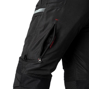 Pantalon textile pour moto conçu pour la sécurité du motard avec tissu résistant aux abrasions et protection CE niveau 1 - Product Image 4