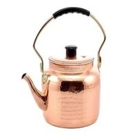 Théière en métal de qualité supérieure, élégante, pour la maison, la cuisine, la table à manger et les pauses thé au bureau