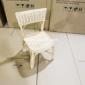 Sillas de Mimbre Natural Hechas a Mano de Lujo para Niños, Alquiler de Muebles para Decoración de Eventos de Bodas y Cumpleaños, Proveedor OEM de Fábrica - Product Image 1