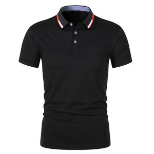 Camiseta de Verano para Hombre de Primera Calidad, Nueva Marca de Diseñador, Cuello Redondo, Corte Regular, Formal, de Algodón Lavado, Transpirable y Ecológica - Product Image 1