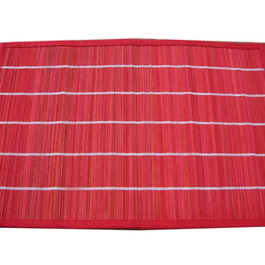 Premium Retro Bamboo <b>Rectangle</b> <b>Placemats</b> Dining Table Mats Eco Friendly Patterned Durable - Product Image 1
