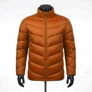 Women's <b>Quilted</b> Jacket Solid Color Stand Collar Full Sleeve Zipper Closure Winter Warm Polyester <b>Wadding</b> Regular Length - Product Image 1