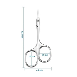 Ciseaux de beauté multifonctionnels en acier inoxydable de qualité supérieure, lame de précision, petites cisailles pour cuticules, sourcils, nez, etc. - Product Image 3