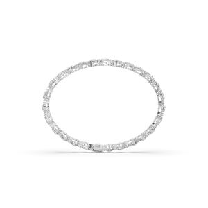 10.30Ct Lab Grown Diamond Bracelet Round Brilliant Cut Unique Lightweight 10KT 14KT <b>Gold</b> Jewelry Gift For Her Anniversary - Product Image 4