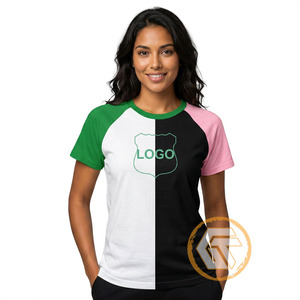 GREEK TREASURES ผู้หญิงอัลฟ่า |   เสื้อยืดแขนสั้นผ้าเจอร์ซีย์คอตตอน 100% ยี่ห้อ Kapa Sorority รุ่น Casual Eco-Friendly น้ำหนัก 180 กรัม ระบายอากาศได้ดี - Product Image 1