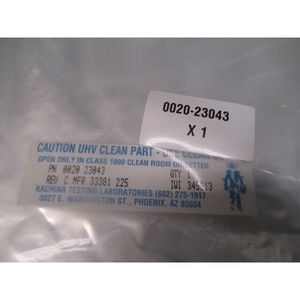 AMAT 0020-23043 แผ่นป้องกันด้านบน, ทิน, แผ่นเวเฟอร์ขนาด 8 นิ้ว, PVD - อุปกรณ์และชิ้นส่วนเซมิคอนดักเตอร์ระดับโลกที่เชื่อถือได้ - Product Image 1