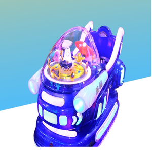 เครื่องเล่นเด็กทรงยานอวกาศดีไซน์โดดเด่น สำหรับสนามเด็กเล่นในร่มและธุรกิจอาร์เคด มีจำหน่ายในราคาขายส่งจำนวนมาก - Product Image 6