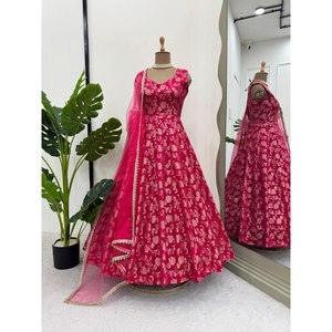 Vestido de diseñador con Pent y Dupatta para ropa de boda para una apariencia de fiesta - Product Image 2