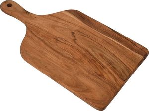 Planche à découper en bois de teck de haute qualité, fabriquée en Inde, pour les chefs professionnels et la préparation culinaire moderne. - Product Image 6