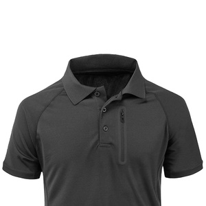 Polo de golf à manches courtes pour homme, de haute qualité, uni, à séchage rapide, pour le sport, les occasions décontractées, les fêtes, 2026 - Product Image 3