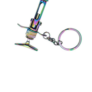 Llaveros de equipo dental para uso comercial, de acero inoxidable color titanio, llaveros de regalo para médicos para promociones - Product Image 3