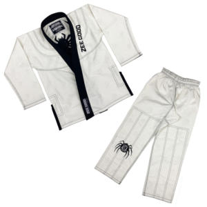 Kimono de Jiu Jitsu Blanco Personalizado, Trajes de BJJ Personalizados para Artes Marciales, Kimono de Jiu Jitsu Brasileño - Product Image 1