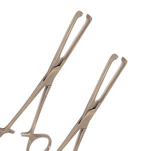 Pinzas de agarre de tejido Allis de alta calidad con mandíbulas estrechas atraumáticas, juego de instrumentos quirúrgicos de acero inoxidable Dentavex Corporation - Product Image 1