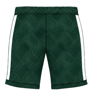Pantalones Cortos Deportivos Verde Oscuro Personalizados para Entrenamiento Atlético, Gimnasio, Ejercicio, con Cordón, de Secado Rápido, Transpirables, Ropa Deportiva de Alto Rendimiento, Conjunto de Uniforme - Product Image 2