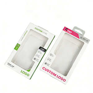 Empaque personalizado universal para teléfonos móviles, impresión de logotipo, caja para teléfono con bandeja interior, cajas de embalaje para teléfonos de 6.1 y 6.9 pulgadas - Product Image 4