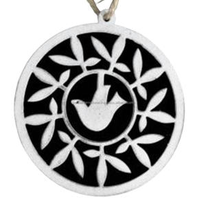 Article décoratif suspendu en fer avec revêtement en poudre blanche fini pour la décoration de la maison et autres décorations de Noël - Product Image 5