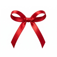 Ruban de satin rouge simple face de 3 mm pour étiquettes de bijoux, boîtes à gâteaux, emballage cadeau, couture, artisanat, décoration DIY, rouleau de 50 yards en vrac
